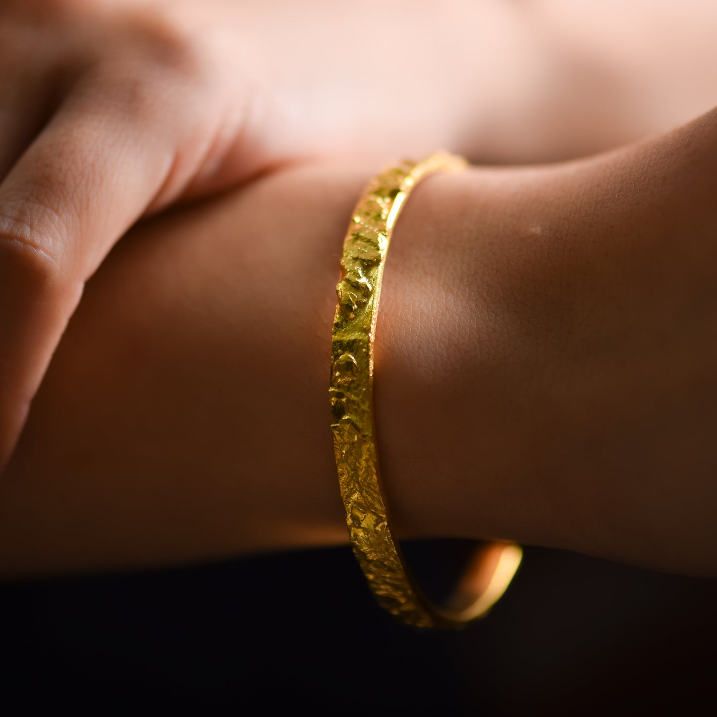 MELTED OPENED BANGLE