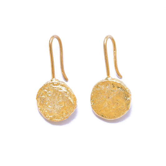 MELTED CIRCLE EARRINGS