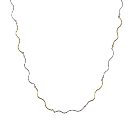 CHAIN WAVY NECKLACE