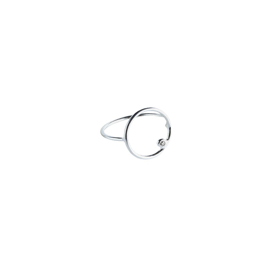 DOTTIE STONE CIRCLE RING