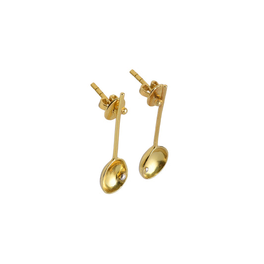 AMANDINE X LES LOOPS LADLE EARRINGS